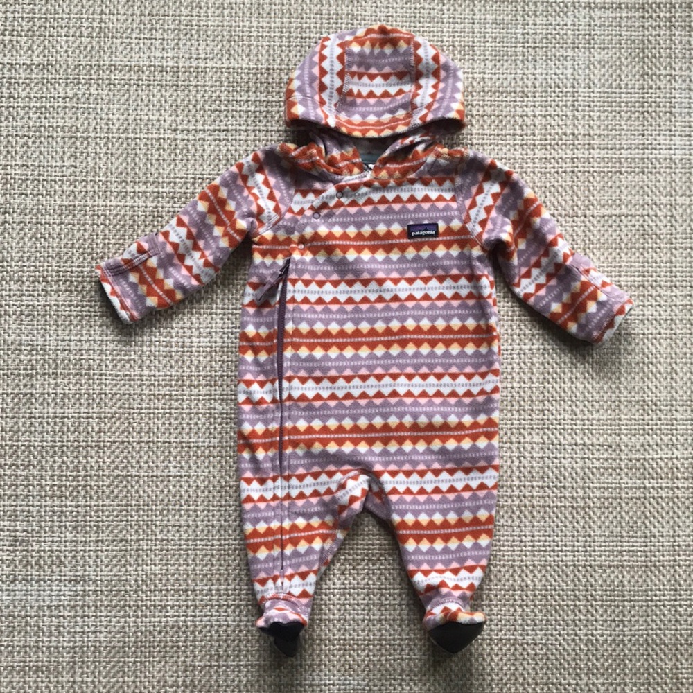 *Patagonia Micro Fleece Bunting (size 0-3m)